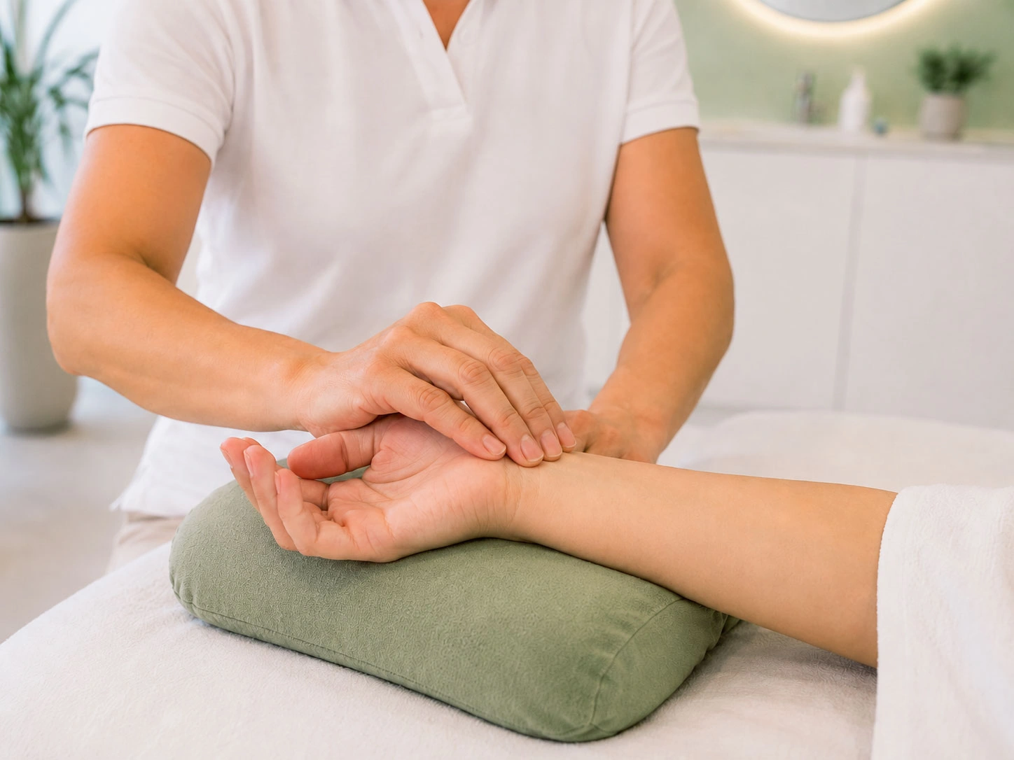 Pulsdiagnostik nach chinesischer Medizin im Akupunktur Zentrum Spiez